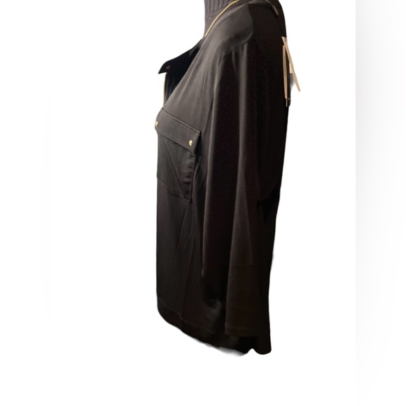 BNWT Tahari Black Long Sleeves Blouse - Picture 6 of 8